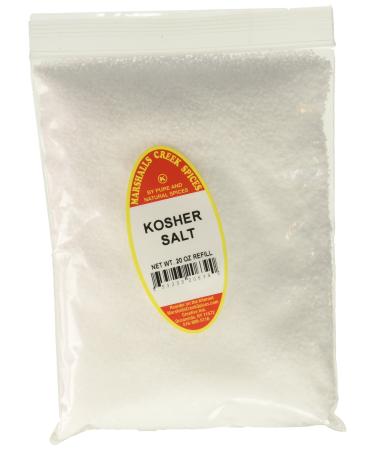 Marshalls Creek Spices Kosher Kosher Salt Refill, 20 Ounce