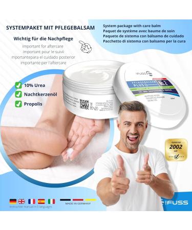 Shop Mr. Fuss No.1 Advanced Pack - Large Nail Skin & Corneal Remover Savings Package (4 TLG 200 ml) - Effective International Shipping - Buy Online on GoSupps.com