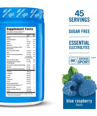 BioSteel Hydration Mix  Sugar-Free with Essential Electrolytes and B Vitamins  Blue Raspberry (Blue Raspberry  11 Ounce (Pack of 1)) Blue Raspberry 11 Ounce (Pack of 1) - Buy Online on GoSupps.com