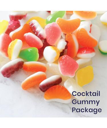 c'est BON BON - Ultimate Gluten-Free Candy Mix - Cocktail Package for Your Celebration - Assortment of Delicious Gummies - Freshness Quality and Variety Treats - Prepared in Canada - Pack of 6 Bags - Buy Online on GoSupps.com