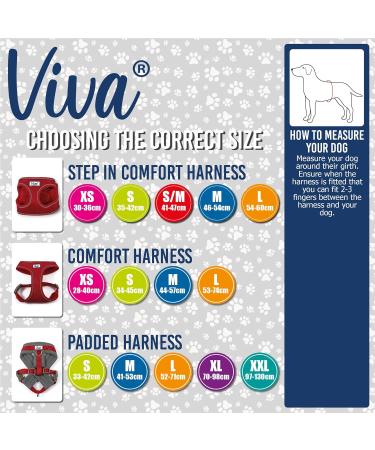 Ancol Viva Step-in Comfort Harness Pink - Medium (46-54cm) | Pet Harness - Buy Online on GoSupps.com