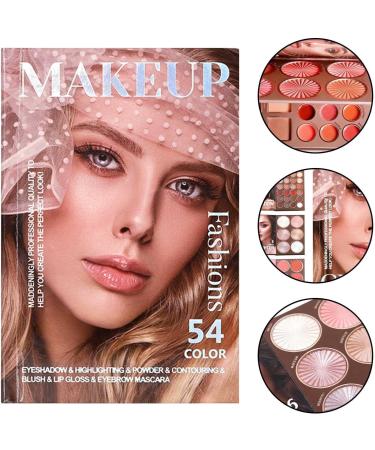 Palette de maquillage | Kit cosm tique de voyage longue tenue palette de maquillage compacte pratique de voyage | pour femmes adultes d butants usage quotidien la maison pour les d placements et - Buy Online on GoSupps.com