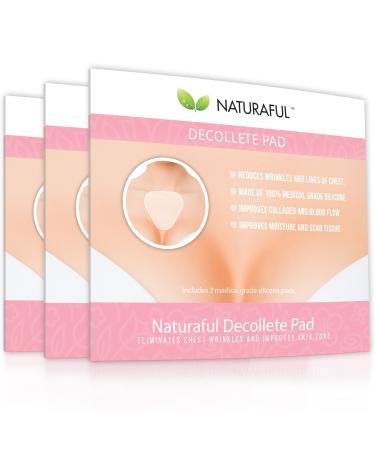 Naturaful - NEW Decollete Pads (6 Pads) - Anti-Wrinkle Decollete Pads For REDUCING Chest Wrinkles