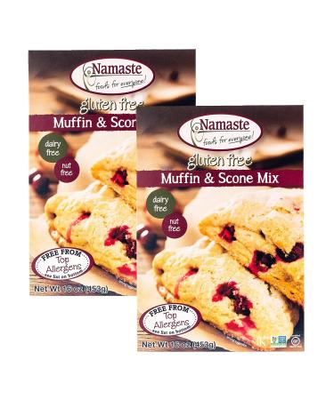 Namaste Foods - Gluten Free Muffin & Scone Mix - 16 oz.(pack of 2)