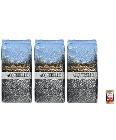 Italian Gourmet E.R. 3 x Acquerello Carnaroli Risotto Rice 1 year 2.5 kg Vacuum + Italian Gourmet Pulp 400 g