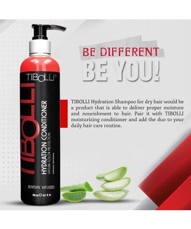 TIBOLLI Hydrating Hair Conditioner with Argan Oil - 10.1 Fl Oz | Moisturizing Repairing & Smoothing Treatment for Damaged Hair | Paraben & Sulfate-Free - Buy Online on GoSupps.com