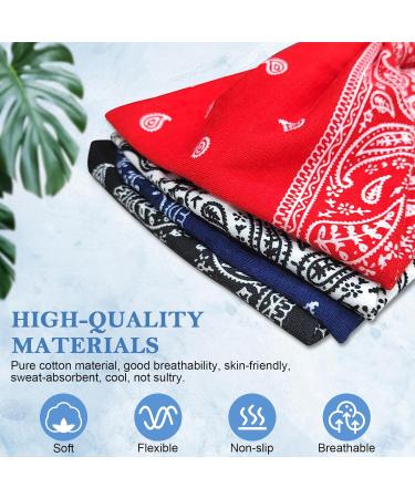 Shop 4-Pack Women's Elastic Headbands - Wide Boho Hair Bands & Leopard Print Styles | Fashion Hair Jewelry - Buy Online on GoSupps.com