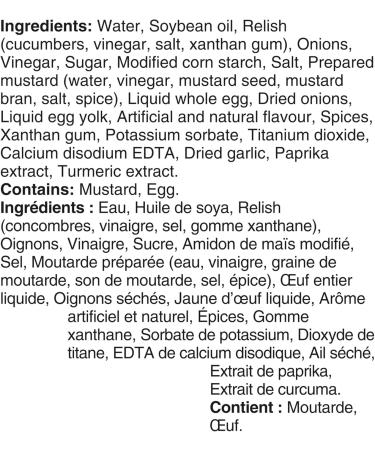 Kraft Tartar Sauce 3.78L Ginger 3.78 L - Buy Online on GoSupps.com