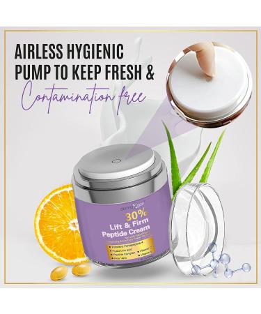 30% Matrixyl 3000 Face Cream - Anti-Aging Skin Elasticity Repair with Peptides Vitamins C & E Hyaluronic Acid & Aloe Vera - Firming & Lifting Solution (1.7 fl oz - Buy Online on GoSupps.com