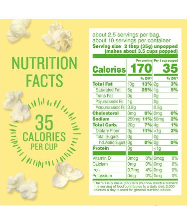 Angie's BOOMCHICKAPOP Sea Salt Microwave Popcorn 3.29 oz. 4-Count Bags (Pack of 6) - Buy Online on GoSupps.com