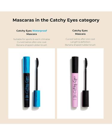 Gosh Catchy Eyes Drama Mascara XL Volume 24H Hold Vegan & Allergy-Friendly Eco-Friendly Packaging 001 Black - Buy Online on GoSupps.com