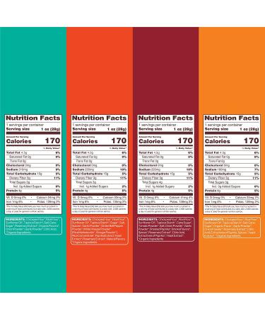 Hippeas Organic Chickpea Puffs Variety Pack | 18 Count 1oz Bags | Vegan, Gluten-Free, Crunchy Protein Snacks Classic Variety Pack - Buy Online on GoSupps.com