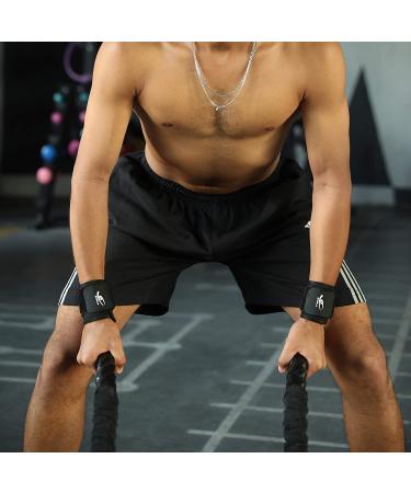 HiRui 2-Pack Wrist Compression Strap & Brace for Fitness Support - Buy Online on GoSupps.com