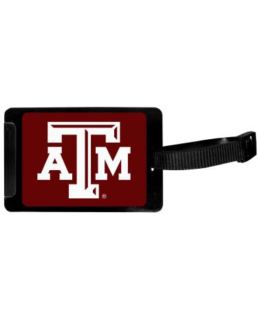 Siskiyou NCAA Texas A&M Aggies Luggage Tag Black, 3.25"