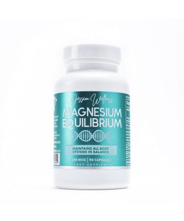 Magnesium Equilibrium Magnesium Complex Works Great in Maintaining Balanced Metabolism Heart and Bone Health 90 Vegan Magnesium Citrate Capsules  Jessica Wellness