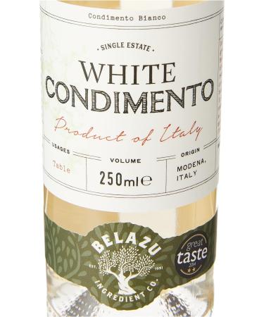 Belazu White Balsamic Condiment Bottle 250 ml (Pack of 2) - Buy Online on GoSupps.com
