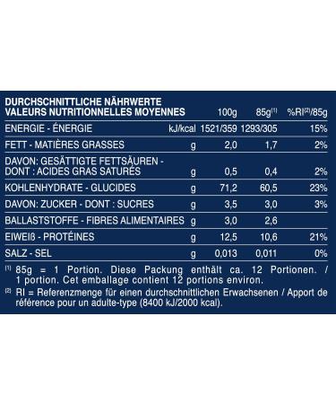  Barilla Barilla Classic Fusilli Pasta No. 98 made with premium durum wheat immer al dente pack of 10 (10 x 1 kg) - Buy Online on GoSupps.com