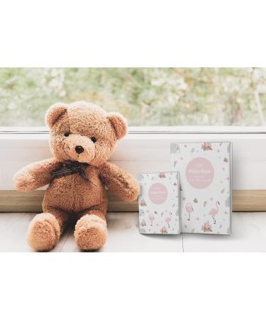 Personalized OLGS U-Book & Vaccination Pass Covers | 3-Part Set - Fantastic Flamingo Design for Kids | Custom Examination Booklet & Passport Holder - Buy Online on GoSupps.com