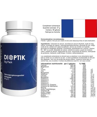  FYRON Dioptik - 120 (2 x 60 capsules) - Lot de 2 - Buy Online on GoSupps.com