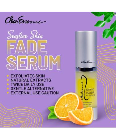 Clear Essence Lemon Plus Vitamin C Fade Serum - Hydroquinone-Free | Even Skin Tone Fade Dark Spots Flawless Complexion | 0.5 Oz Safe for All Skin Types - Buy Online on GoSupps.com