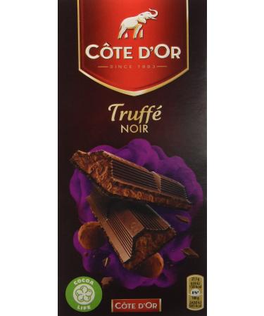 Côte d'Or Dark Truffle Chocolate Bar 190g - Pack of 5