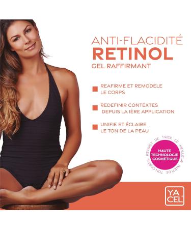 Yacel | Cr me Corporelle Raffermissante au R tinol | Gel Anti-Rel chement et Remodelant des Contours | Peau Ferme et Texture L g re Absorption Rapide | 200 ml - Buy Online on GoSupps.com