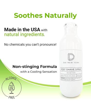 Post Shave Spray - Natural After Shave for Razor Bumps & Burns | 5 oz Warm Vanilla Scent | Unisex - Ship Worldwide - Buy Online on GoSupps.com