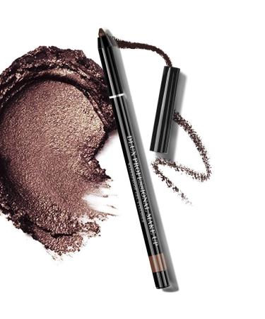 DLUX PROFESSIONAL Gel Eyeliner - 4g Stick Eye liner  Waterproof Pencil Gel Liner  Smooth Cream Eye shadow  Smudge-Free  Long-Lasting  Intense Colours  Easy To Use Korean Cosmetic Dark Chocolate Brown