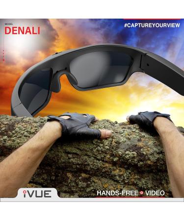 iVue Denali 2K/1080P HD Camera Glasses | Sport Sunglasses DVR | 120FPS | Black - Buy Online on GoSupps.com