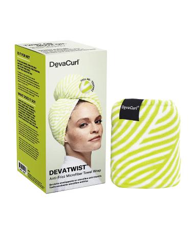 DevaCurl DevaTwist Anti-Frizz Microfiber Towel Wrap - Hands-Free Design - Buy Online on GoSupps.com