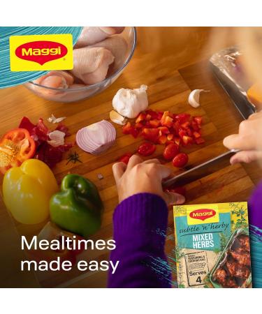 Maggi So Juicy Mixed Herbs Chicken Seasoning 30g - Flavorful and Easy Seasoning Mix - Buy Online on GoSupps.com