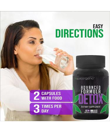 Epic Organic 10 Day Detox | Liver & Body Cleanse for Men & Women | Natural Detox Support | Made in USA | 60 Capsules - Buy Online on GoSupps.com
