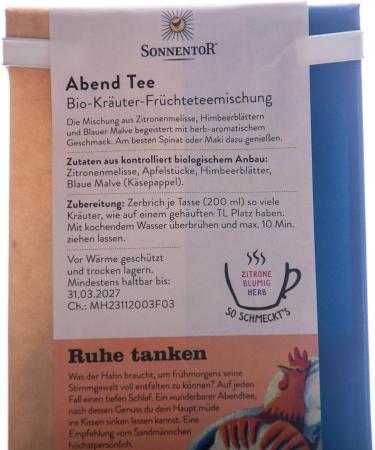  Sonnentor Sonnentor Pack of 6 Organic Loose Leaf Tea Bags (50g) - Buy Online on GoSupps.com