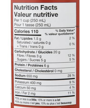 Tim Hortons Mediterranean Lentil Soup Ready-to-Serve 540ml Can - Buy Online on GoSupps.com