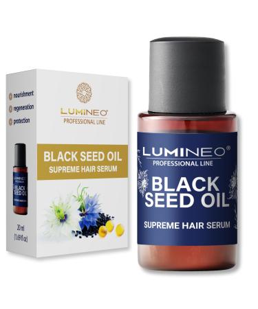 Lumineo Hair Serum with Black Seed Oil, Malachite and UV Filter - ideal for Lumineo Hair Dryer with Serum Diffuser