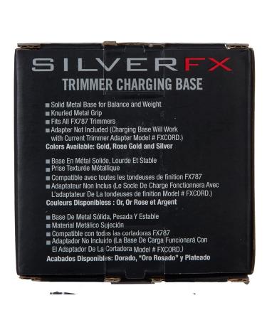 BaBylissPRO SILVERFX Trimmer Charging Base - Premium Metal Collection - Buy Online on GoSupps.com