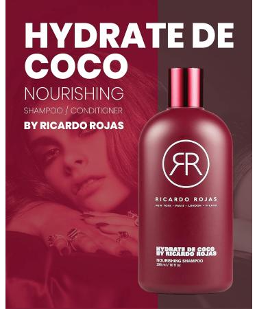 Hydrate De Coco Nourishing Conditioner | Natural Biotin Silicon Coconut Oil & Yerba Mat | Deep Repair for All Hair Types | 10 fl oz - Buy Online on GoSupps.com