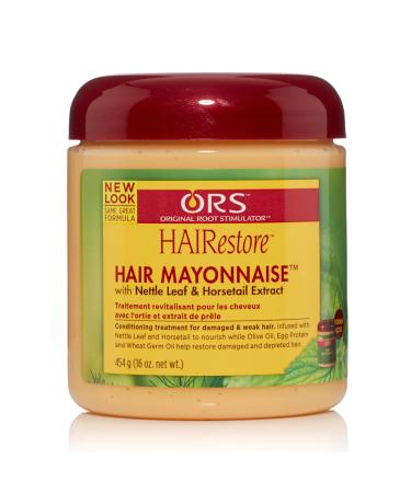 ORS HAIRestore Hair Mayonnaise with Nettle Leaf and Horsetail Extract 16 oz (Pack of 4) 1 Pound (Pack of 4)