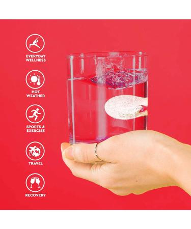 O.R.S Hydration Tablets with Electrolytes - Vegan, Gluten, and Lactose Free - Natural Strawberry Flavour - 12 Tablets - Buy Online on GoSupps.com