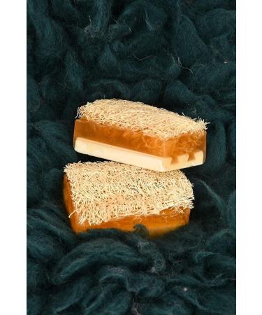 Natural Handmade Loofah Soap Bars - Exfoliating & Moisturizing Vegan Bath Gift Set (7 Mixed Scents) - Eco-Friendly Luffa Face & Body Scrub - Buy Online on GoSupps.com