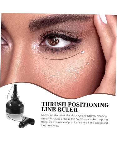 Didiseaon 4pcs String Ink Line Box Ink Line Ruler Mee Black in The Black Brow Mapping Eyebrow Line Draw a Line - Buy Online on GoSupps.com