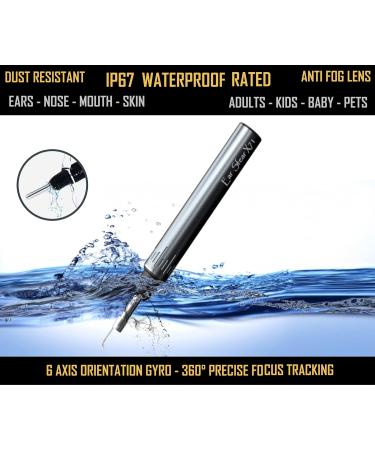 Mariko Designs Ear Wax Removal Tool Camera - 5 MP HD Camera, 6 LED Lights - Earwax Cleaner Kit for iOS/Android - Ear Picker Endoscope/Otoscope - Buy Online on GoSupps.com