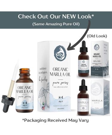 Foxbrim Naturals Organic Virgin Marula Oil - Anti-Aging Moisturizer for Face, Hair & Nails - 2 oz - Buy Online on GoSupps.com