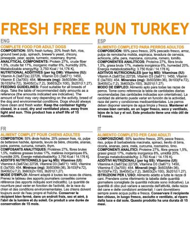 Arquivet Fresh Free Run Turkey 2.5Kg (Turkey) - Buy Online on GoSupps.com