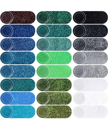48 Colors Nail Glitter Set - 5g Boxes for Nail Art, Eyeshadow, Cosmetics, Crafts & Festive Makeup - Buy Online on GoSupps.com