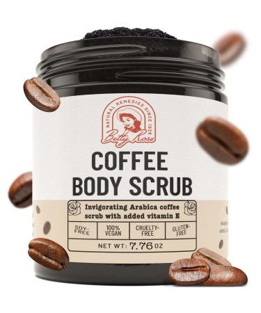 * Coffee Body Scrub  Exfoliating Body Scrub  Arabica Coffee with Vitamin E Coffee Scrub  Dead Skin Body Scrubs for Women Exfoliation  Skin Care for Cellulite  Acne & Stretch Marks
