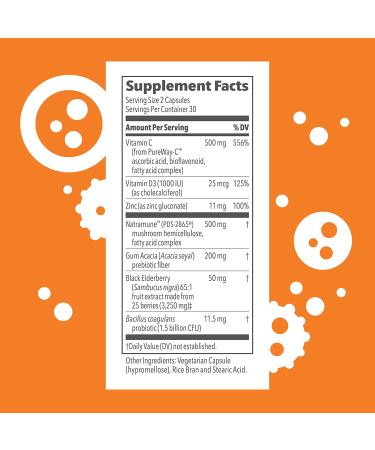 LifeSeasons Clinical Immunity Daily Boost - 60 Veg Capsules for Enhanced Immune Support - Buy Online on GoSupps.com