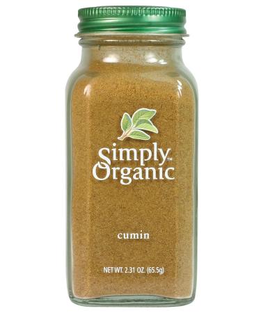Simply Organic Cumin 2.31 oz - Premium Spice for Flavorful Dishes - Buy Online on GoSupps.com