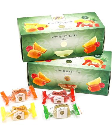 Berry Fruits Jewels Jelly Candy 300g Pack Of 2 Assorted Frutti Flavour Soft-Center Jellies Perfect Sweet Treat - Buy Online on GoSupps.com