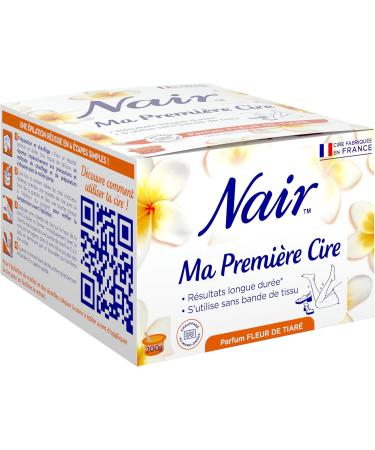 NAIR Ma Premi re Wax - Hair Removal Wax without Strips Effective on Short Hair Hot Wax Tutorial Included Tiare Flower Sce - Buy Online on GoSupps.com